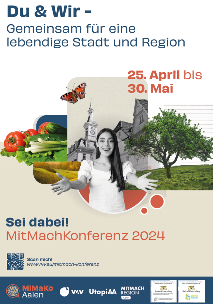 Plakat Mitmach-Konferenz 2024 Aalen