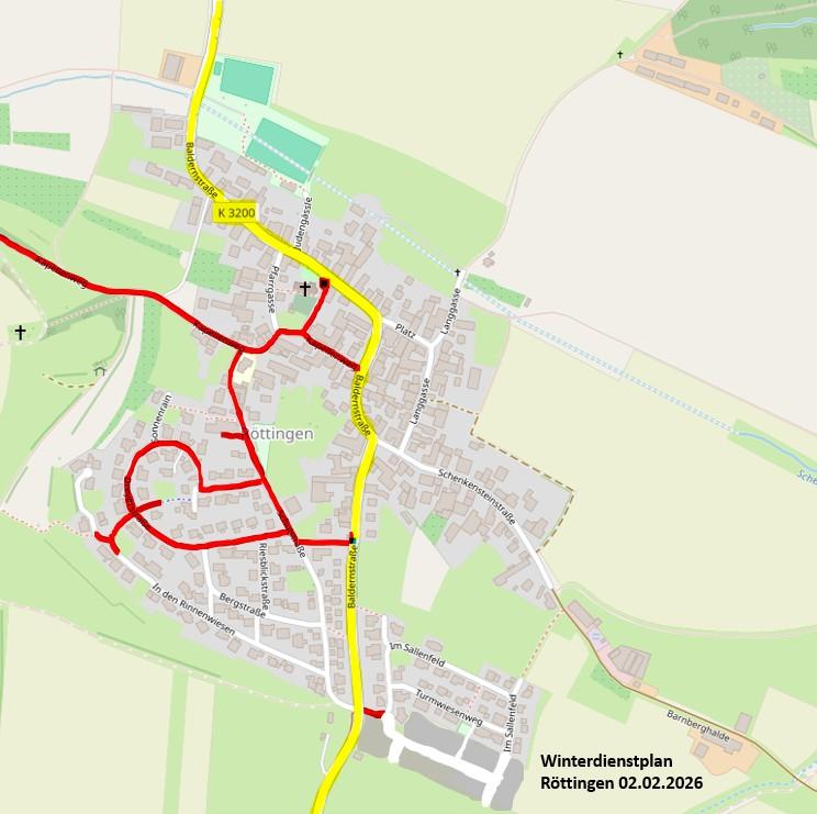 Winterdienstplan Röttingen