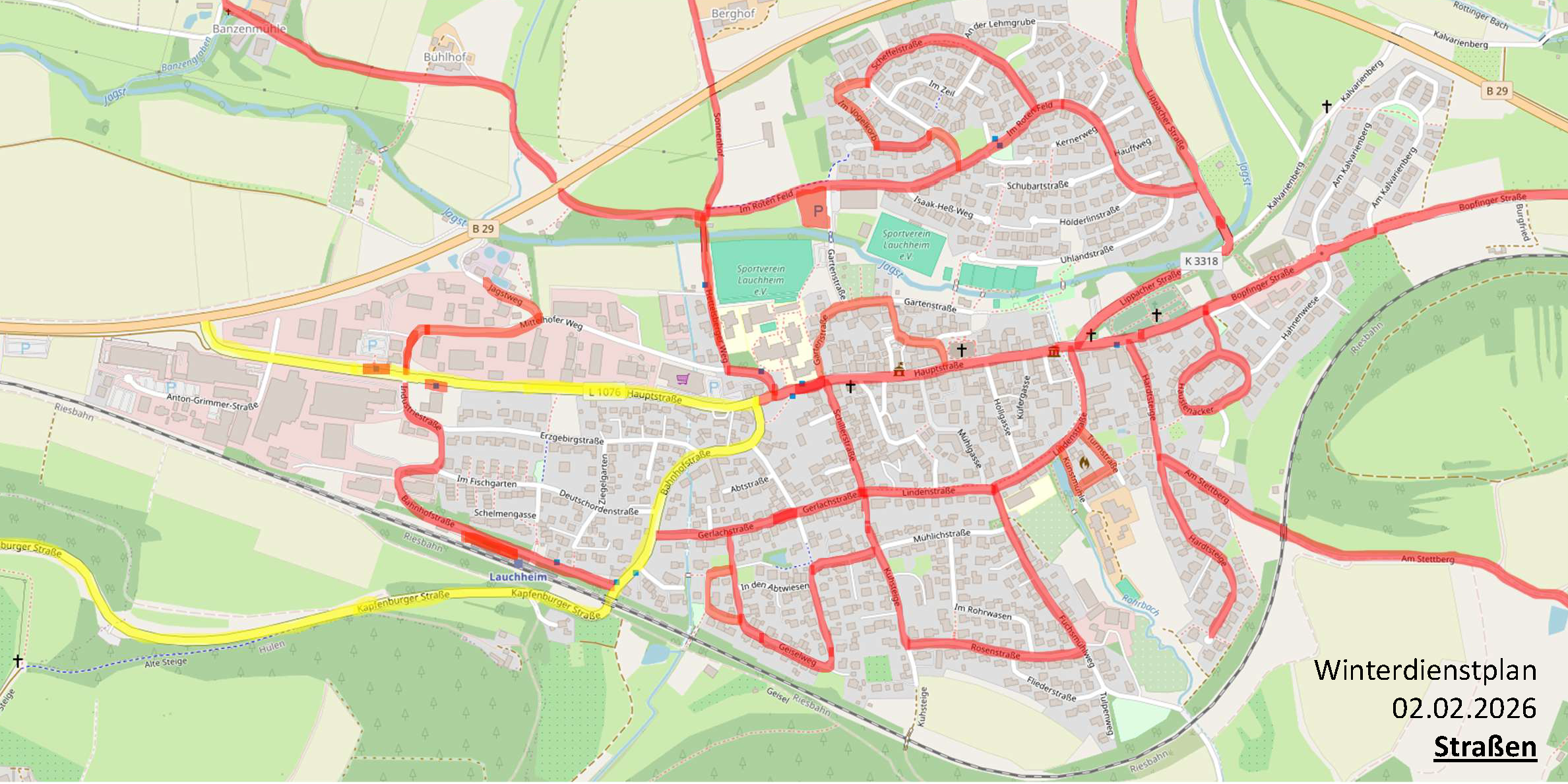 Winterdienstplan Lauchheim (Unimog)