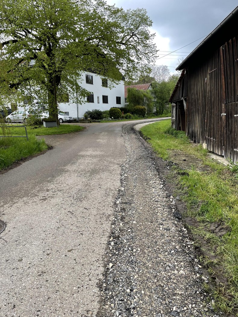 Bild Tiefbauarbeiten Ortsteil Stetten