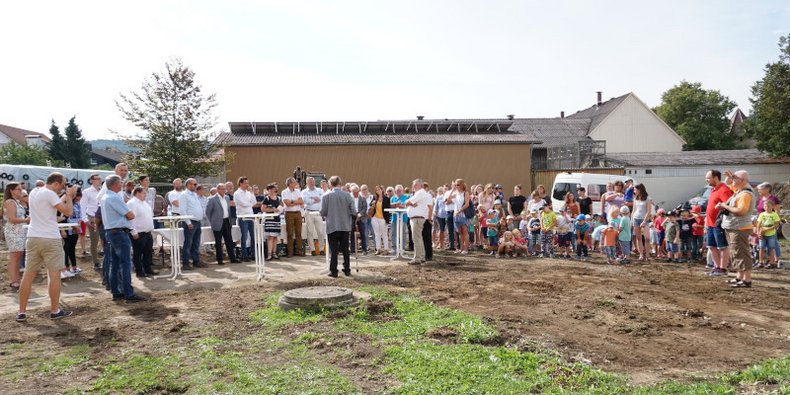 © Stadt Lauchheim: Baggerbiss Altenpflegeheim